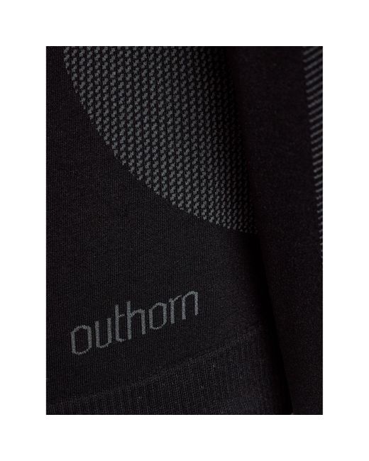 Outhorn Thermoaktive Unterwäsche Oberteil Othaw23Useam101 Regular Fit in Black für Herren