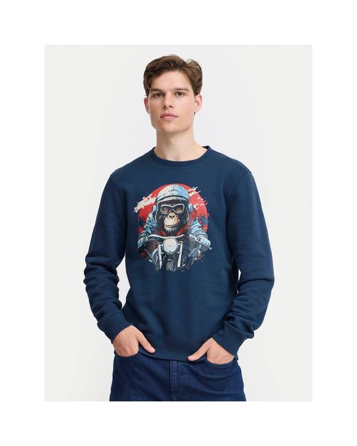 Blend Sweatshirt 20717756 Regular Fit in Blue für Herren