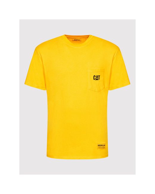 Caterpillar T-Shirt 2511868 Regular Fit in Yellow für Herren