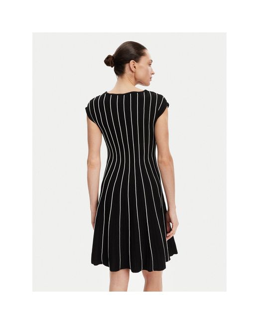 DKNY Black Kleid Für Den Alltag Dd4J8E21 Regular Fit