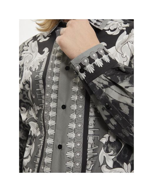 Versace Hemd 76Gal21A Regular Fit in Gray für Herren