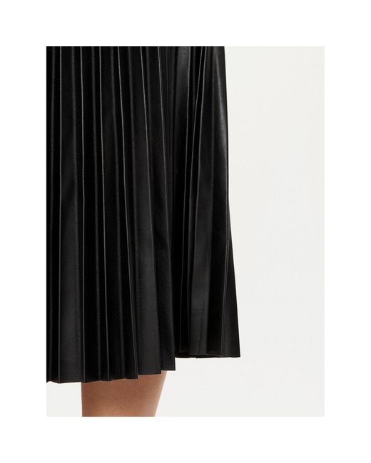 Lola Casademunt Black Lola_Casademunt Faltenrock Lf2408003 Regular Fit