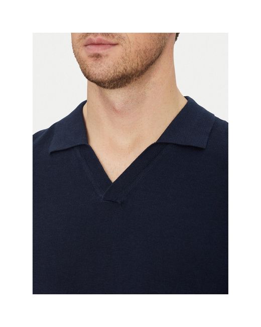 Blend Poloshirt 20718362 Regular Fit in Blue für Herren