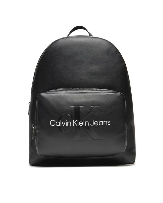 Calvin Klein Black Rucksack Sculpted Campus K60K612223