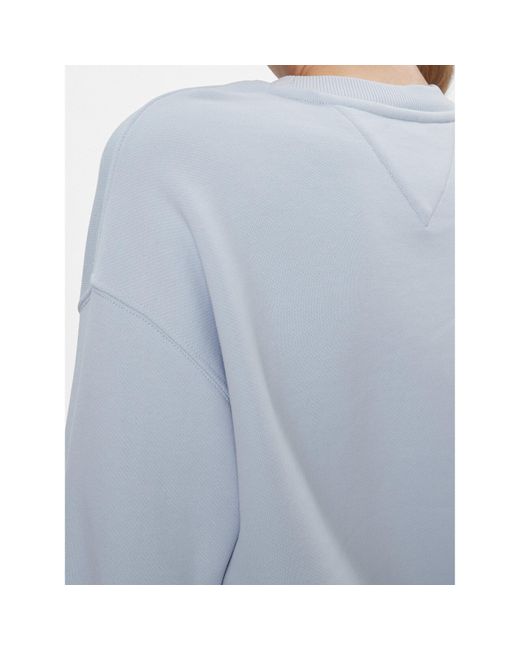 Tommy Hilfiger Blue Sweatshirt Badge Dw0Dw17325 Regular Fit
