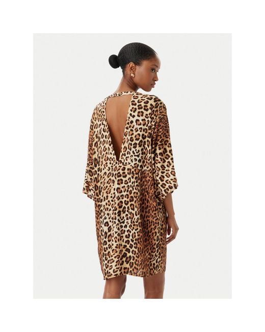 Lola Casademunt Brown Sommerkleid Ls2616015 Regular Fit
