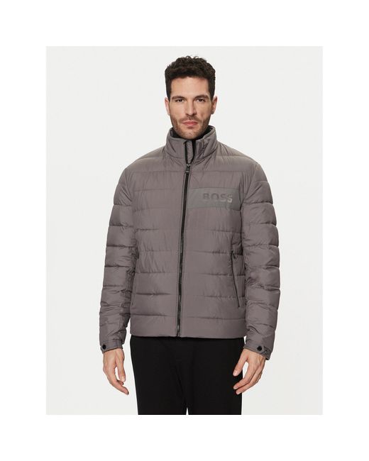 Boss Übergangsjacke 50519237 Regular Fit in Gray für Herren