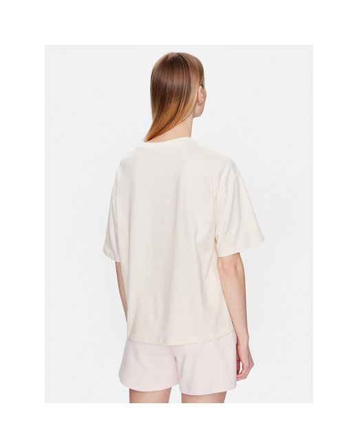 New Balance White T-Shirt Wt31511 Oversize