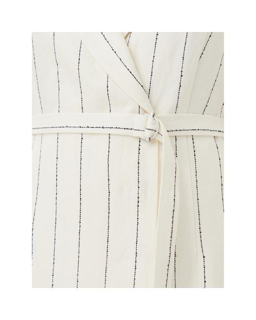 Boss White Kleid Für Den Alltag Drupe 50540617 Relaxed Fit