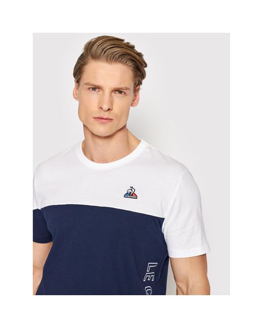 Le Coq Sportif T-Shirt 2210372 Regular Fit in Blue für Herren