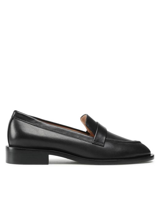 Stuart Weitzman Slipper palmer sleek loafer s5987 black