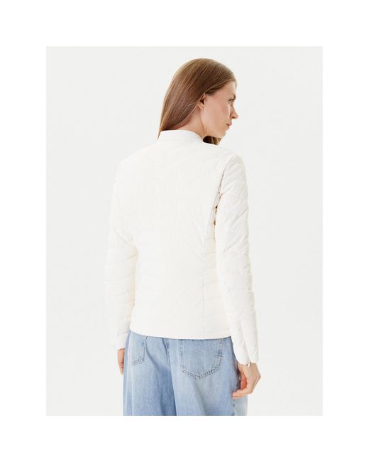 Guess White Übergangsjacke W5Yl13 Whdq0 Regular Fit