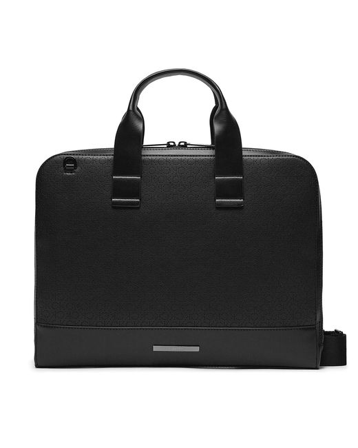 Calvin Klein Laptoptasche Modern Bar Slim Laptop Bag Mono K50K511529 in Black für Herren