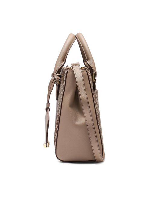 DKNY Brown Handtasche belle sm satchel r33djy77 chino/toffee tq5