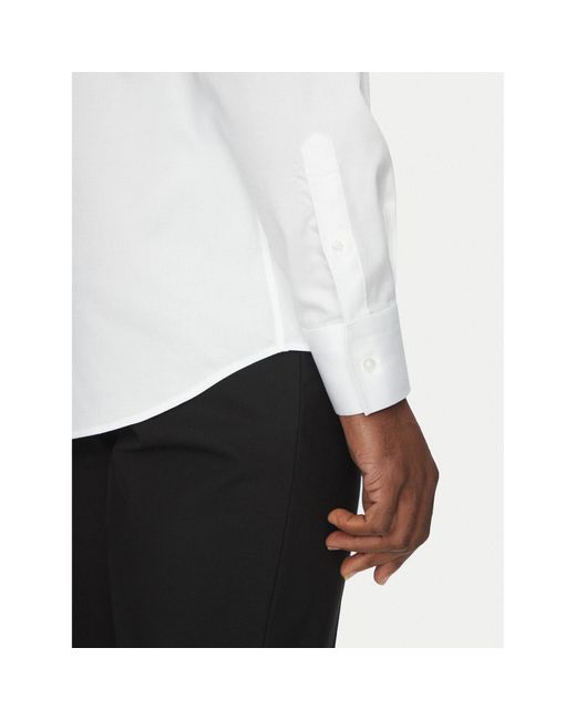 Karl Lagerfeld Hemd 605038 552602 Modern Fit in White für Herren