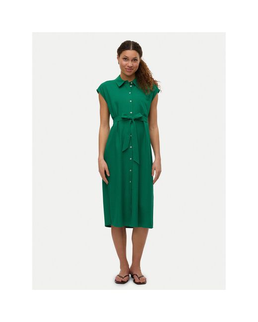 Vero Moda Green Hemdkleid Mymilo 10282532 Regular Fit