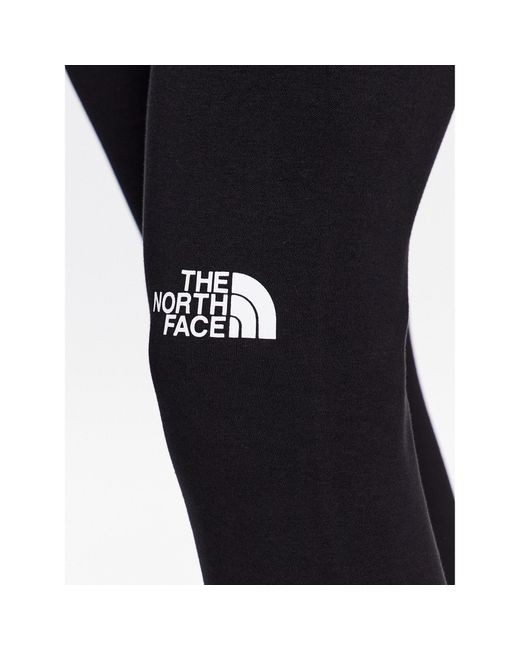 The North Face Black Leggings Interlock Nf0A7Zgi Slim Fit