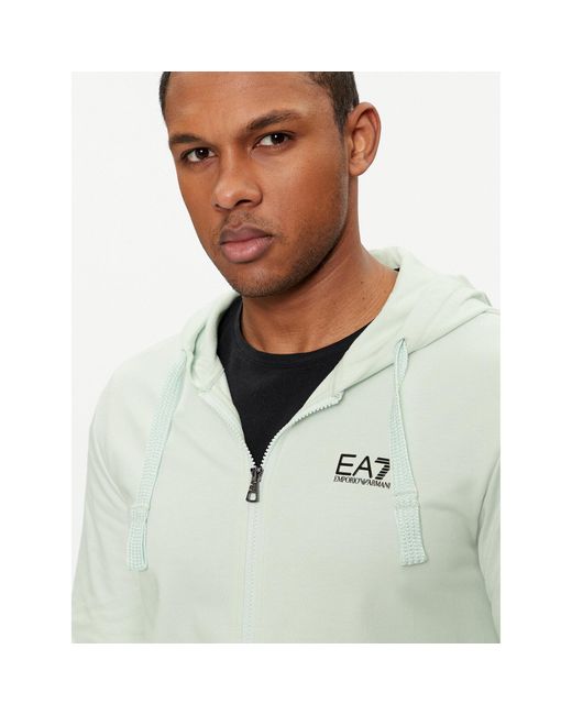 EA7 Sweatshirt 8Npm03 Pj05Z 1133 Regular Fit in White für Herren