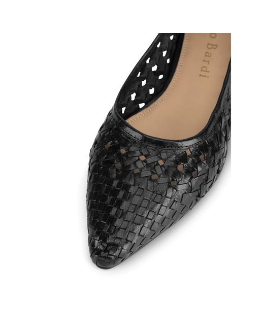 Sergio Bardi Black Ballerinas Wi40-F1101-01Sb