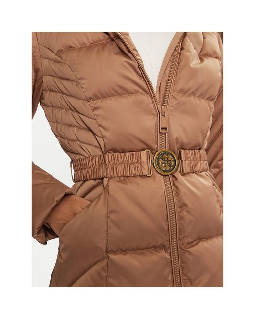 Guess White Daunenjacke New Olga W4Bl40 Wex52 Regular Fit