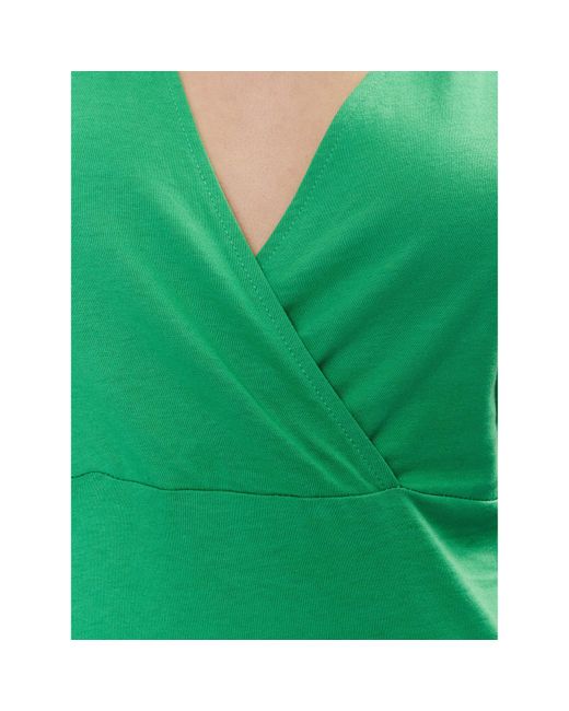 ONLY Green Sommerkleid May 15257520 Grün Regular Fit