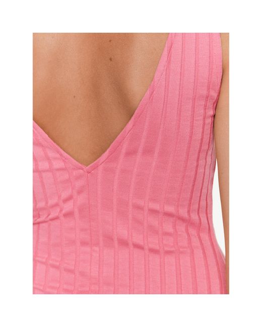 EDITED Pink Kleid Für Den Alltag Edt6931002 Fitted Fit
