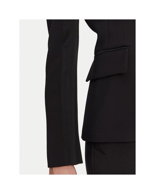 Elisabetta Franchi Black Sakko Gi-149-51E2 Regular Fit