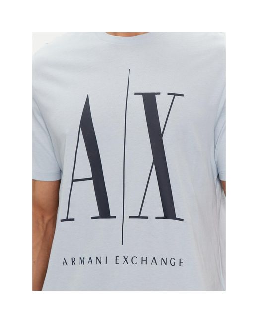 Armani Exchange T-Shirt 8Nztpa Zjh4Z 15Db Regular Fit in Blue für Herren