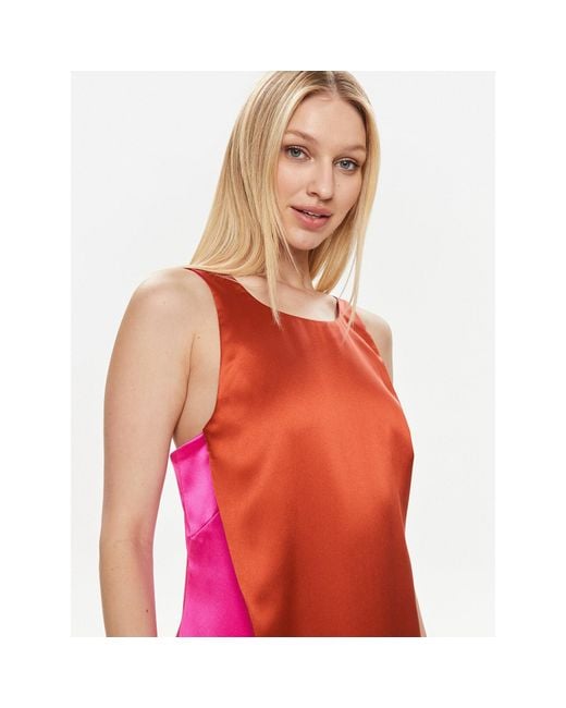 Lola Casademunt Pink Sommerkleid Ms2416033 Regular Fit
