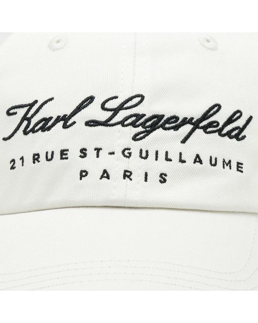 Karl Lagerfeld White Cap 231W3403