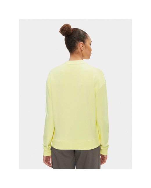 Calvin Klein Yellow Sweatshirt Hero Logo K20K205450 Regular Fit