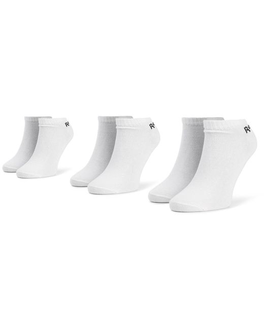 Reebok White 3Er-Set Niedrige -Socken Act Core Low Cut Sock 3P Fl5224 Weiß