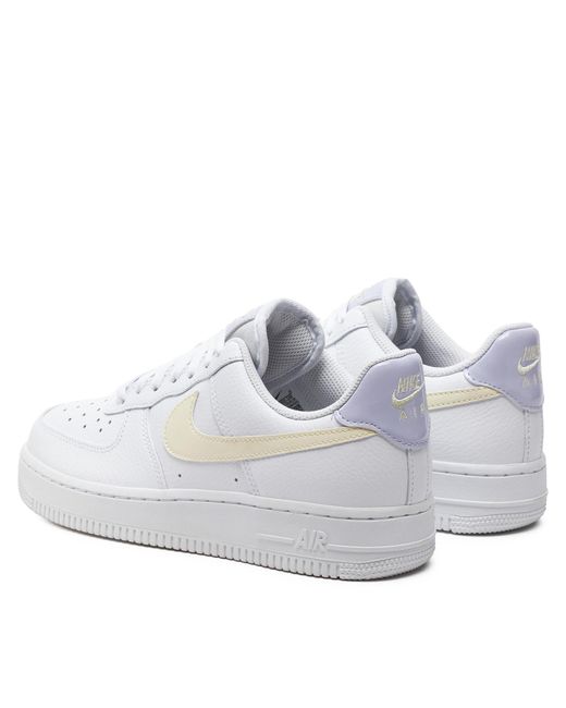 Nike White Sneakers Air Force 1 07' Fn3501 100 Weiß