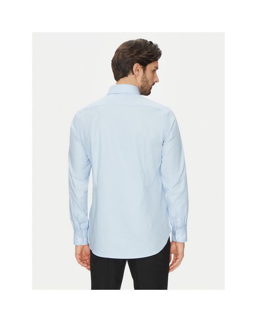 Michael Kors Hemd Mk0Ds01501 Slim Fit in Blue für Herren