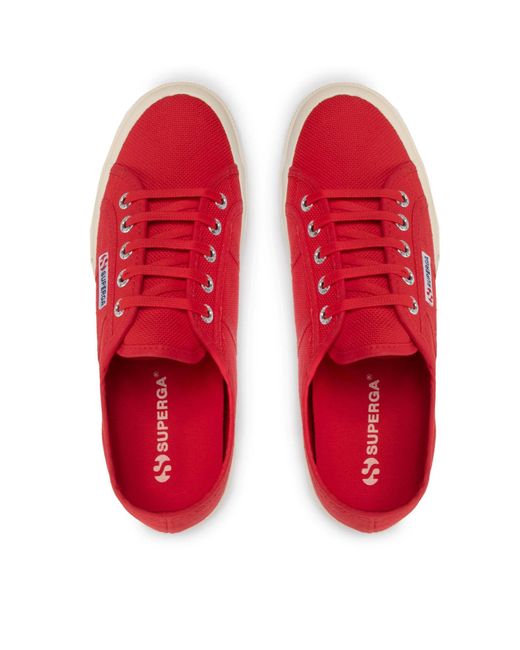 Superga Sneakers aus stoff s003j70 red