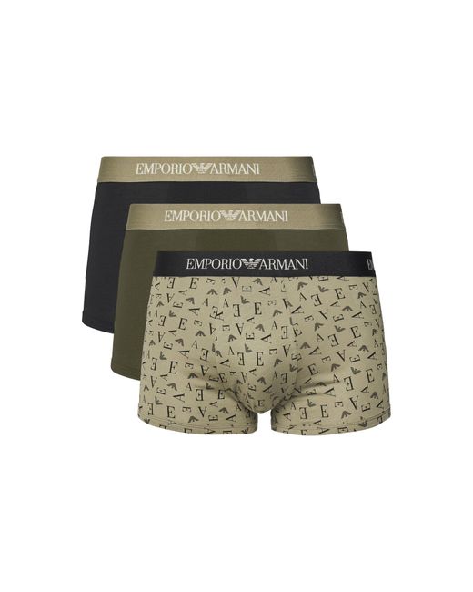 Emporio Armani 3Er-Set Boxershorts Em000260 Af10800 Mc112 in Green für Herren