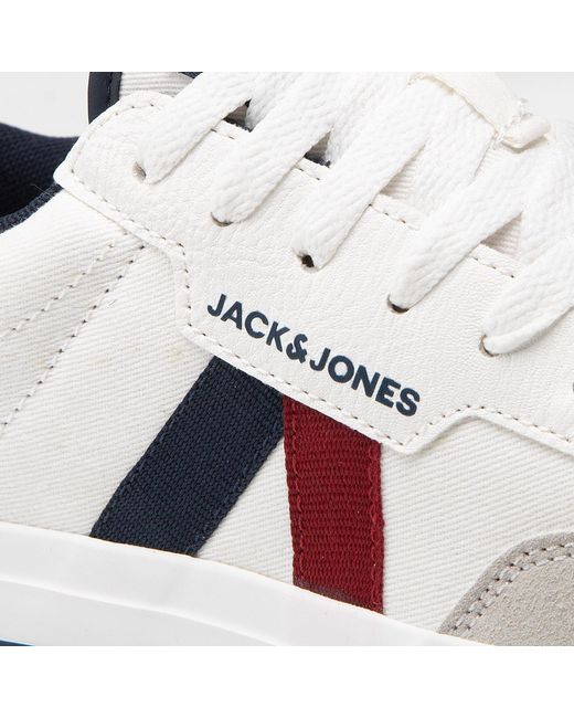 Jack & Jones Sneakers Aus Stoff Jfwmorden 12203479 Weiß in Gray für Herren