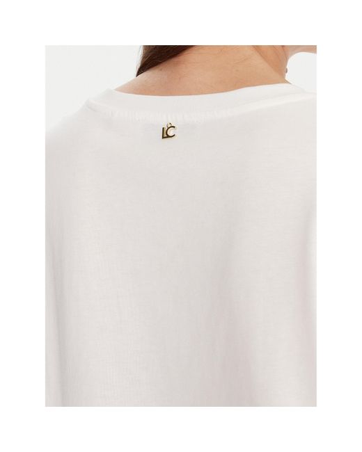 Lola Casademunt White T-Shirt Lf2515001 Regular Fit