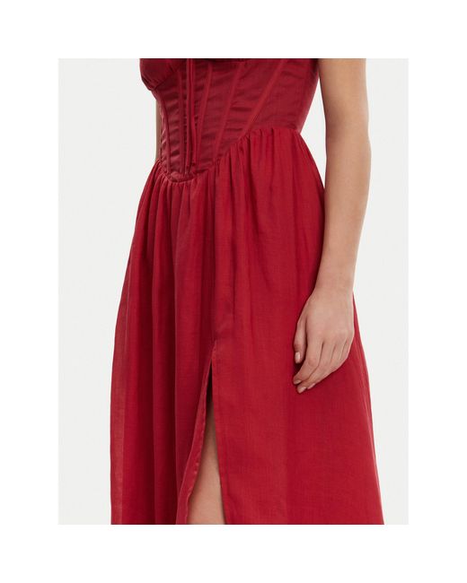 Bardot Red Coctailkleid 59237Db Regular Fit