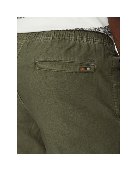 INDICODE Stoffshorts Wamo 70-728 Slim Fit in Green für Herren