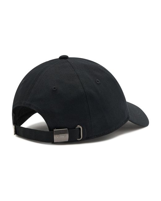 Vans Black Cap Court Side Hat Vn0A31T6J0Z1