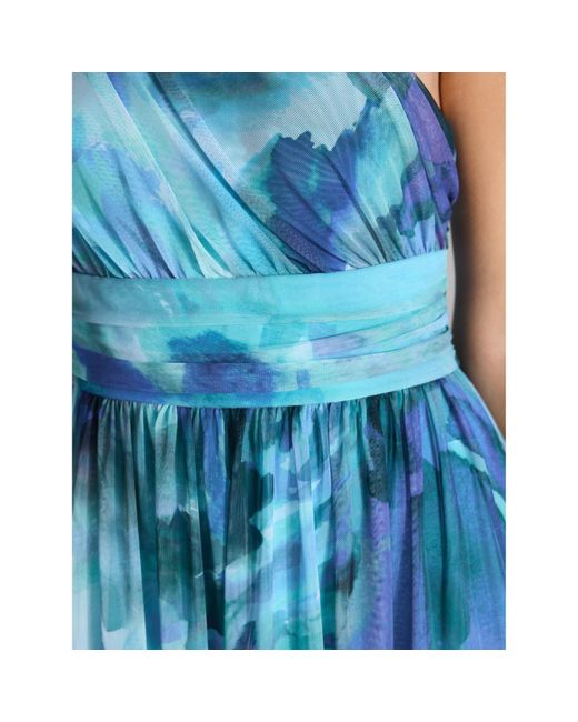 Swing Blue Abendkleid 5Ai18900 Regular Fit