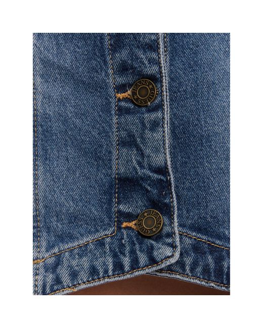Guess Blue Weste W5Gn74 D5M46 Regular Fit