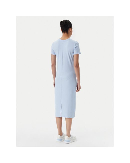 Tommy Hilfiger Blue Kleid Für Den Alltag Dw0Dw19721 Slim Fit
