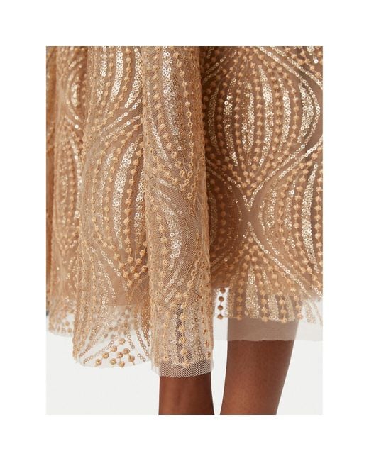 Rinascimento Natural Coctailkleid Cfc0120098003 Regular Fit