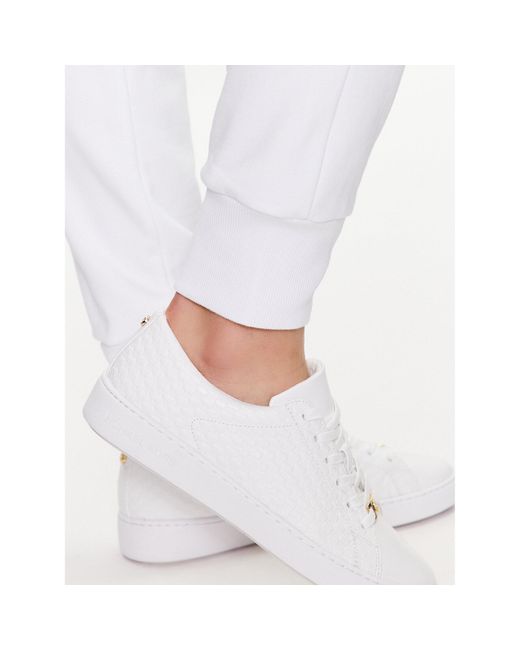 Versace White Jogginghose 74Haay01 Weiß Regular Fit