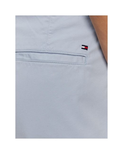 Tommy Hilfiger Blue Stoffshorts Ww0Ww42457 Regular Fit