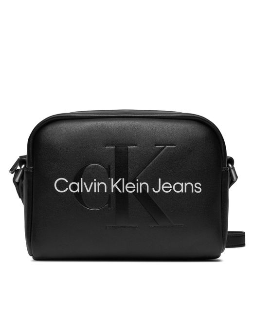 Calvin Klein Black Handtasche Sculpted Camera Bag18 Mono K60K612220