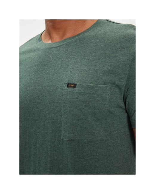 Lee Jeans T-Shirt Ultimate 112349075 Grün Regular Fit in Green für Herren