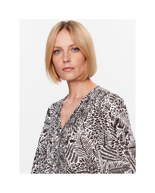 MARC AUREL Gray Sommerkleid 6851 1001 24646 Relaxed Fit